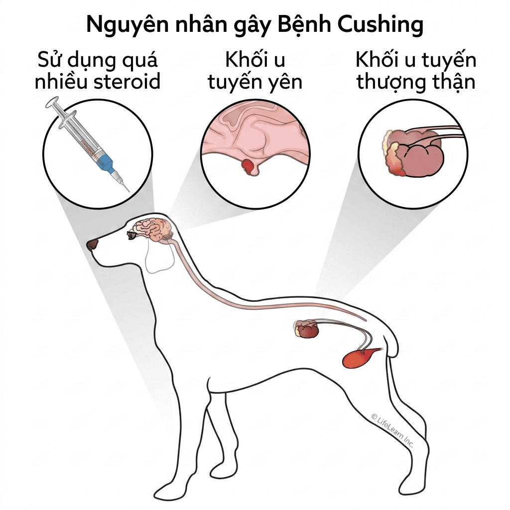 Bệnh Cushing ở Chó 
