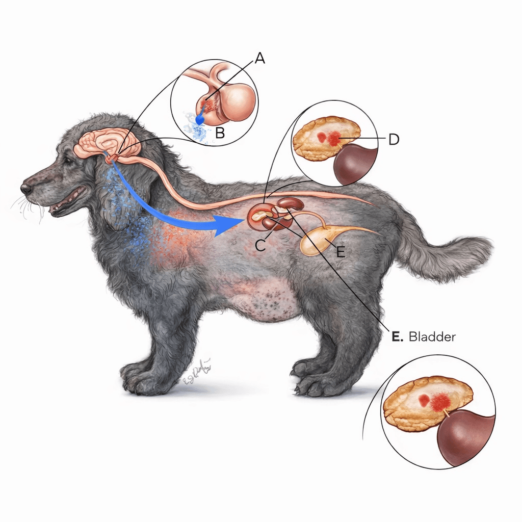 Bệnh Cushing và bệnh cơ do tăng tiết cortisol ở chó
